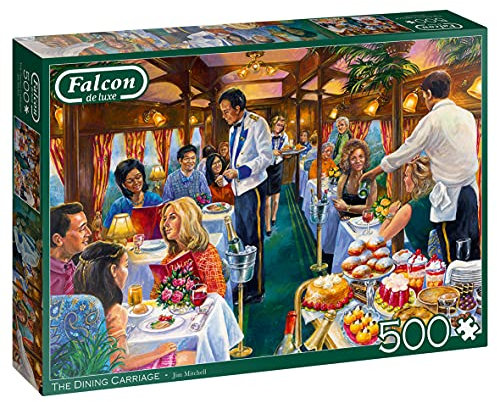 Falcon Jumbo , Falcon de Luxe - The Dining Carriage, Puzzlespiel für Erwachsene, 500 Teile