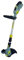 KOMBO PRO - Tagliabordi Elettrico a Batteria 20V – Manico Telescopico in Alluminio, Testa Rotante 90°, Larghezza 23 cm, Motore in Rame, Bobina TAP&GO, Freno Elettronico