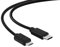 conecto Cavo di collegamento da USB C a Micro USB 2.0 da 1,50 m, cavo dati e cavo di ricarica, nero