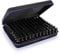 Hipiwe 120 Bottle EVA Essential Oil Storage Carrying Case Hard Shell Exterior Essential Oils Organizer Holder Traveling Bag with Foam Insert, Holds 5ml 10ml 15ml Essential Oils (X-Large, Black+Purple)