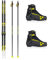 Fischer Langlaufski-Set LS Skate Skating Skier + Bindung + Schuhe + Stöcke (172)