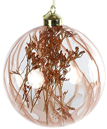 CHICCIE Weihnachtskugel Braun 15cm - Christbaumkugeln Kugeln Weihnachtsbaumkugeln