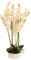 OF Künstliche Blumen Orchideen Arrangement XL im Topf-Weiß und Rosa bis 86 cm groß & 63 Blüten (Weiß, 84 cm)