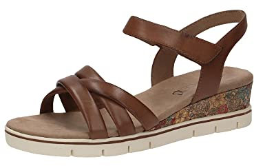 CAPRICE Femmes Sandale 9-9-28709-20 303 Largeur G Taille: 38 EU