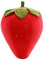 Erdbeere Plüschtiere Plüsch Dekokissen Kopfkissen Kissen Geburstagsgeschenke Sitzkissen Zierkissen für Kinderzimmer Sofa Dekoration (rot,22cm)