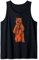 Spielender Cello-Bär Tank Top