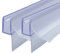 KOOBON Duschdichtung 2 x 80cm Duschdichtungen Perfekte Passform für 6mm Glas Duschtüren Badewanne Transparent Dichtung Dusche Glastür, Wasserabweisende Ersatzdichtung für Schwallschutz Dichtkeder
