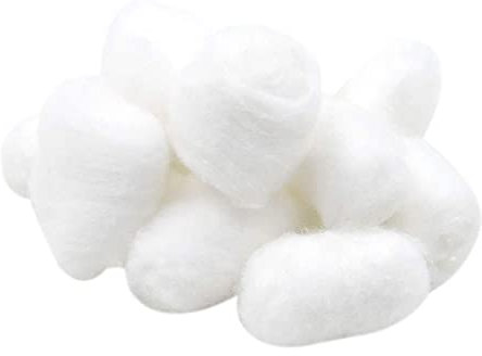 KOKITS 400 Batuffoli Cotone, Morbido e Gentile, Ideale per usi multipli, Rimozione delicata del trucco, Cotone, Sfera, Cotton Pad