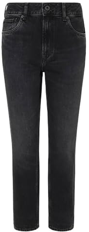 Pepe Jeans Damen Tapered Hw PL204591 Jeans, Black (Denim-XH7), 30W / 32L