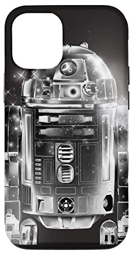 Star Wars R2-D2 Retro Galaxy Schwarz Hülle für iPhone 12/12 Pro