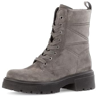 Gabor Damen Combat Boots, Frauen Stiefeletten,uebergangsschuhe,uebergangsstiefel,schnürstiefel,Winterstiefel,Winterschuhe,Mohair,40 EU / 6.5 UK