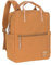 LÄSSIG Baby Wickelrucksack Wickeltasche mit Wickelunterlage und Kinderwagenbefestigung wasserabweisend/Little One & Me Square Backpack Big caramel