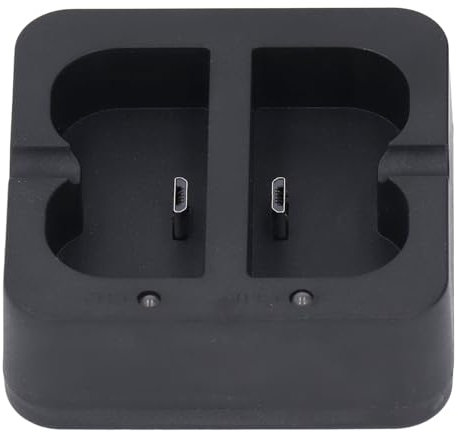 Zunate Rings Battery Charger, Dual Port Charging Station with LED Indicator for Rings Stick Up, Video Doorbell 2/3/4, Spotlight Cam
