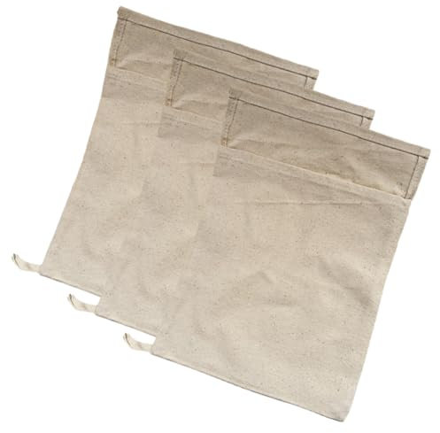 Amosfun 3stücke Crushed-ice-beutel Aus Baumwolle Wiederverwendbare Eisbeutel Diy Crushed-ice-packs Eisbeutel Für Große Eiswürfel Baumwoll-eisbeutel Für Party Und Restaurant Langlebige