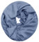 Glamexx24 Loop Schal Damen Schlauchschal Glitzer Unifarbener Rundschal Halstuch für Frühling, Sommer, Herbst, Winter, Jeans Blau