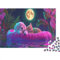 Welpe und Kätzchen auf Matratze 1000pcs (75x50cm) Puzzle, Lernspiel Impossible Cartoon-Stil Herausforderungsspielzeug Für Erwachsene Teenager