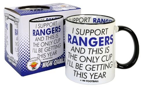 I Support Rangers -Gift Boxed Mug Present idea for Fan Supporter