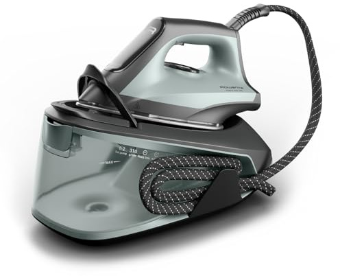 Rowenta Force Pro 300 Ferro con Generatore di Vapore, Stiratura Rapida ed Efficiente, 2400W, Erogazione di Vapore a 110 g/min, 6.2 bar, VR5430F0