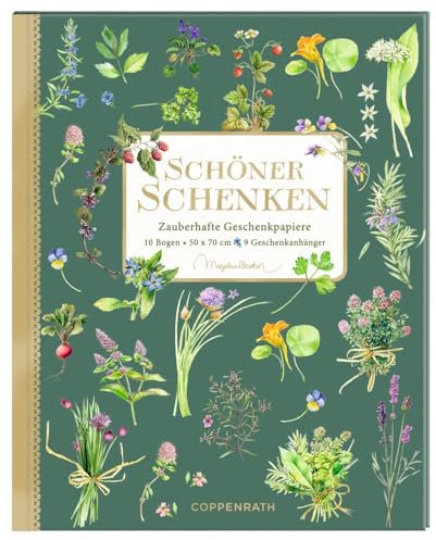 Geschenkpapier-Buch - Schöner schenken: Zauberhafte Geschenkpapiere