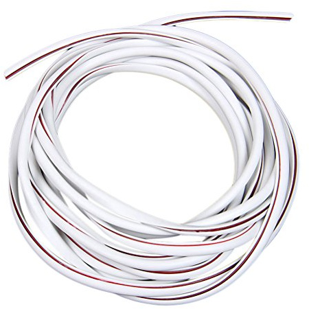 WINOMO Baguettes Protection Portiere Voiture Blanche 5M