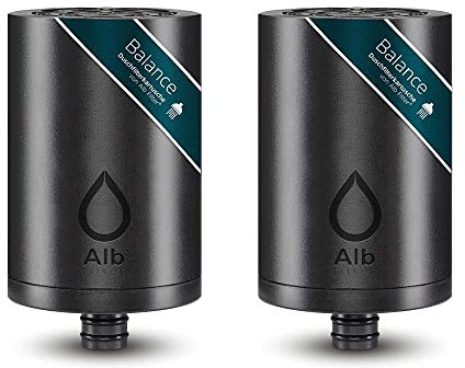 Alb Filter® Balance Ersatzkartusche | Duschfilter | Reduziert Schadstoffe, Mineralisiert und Stabilisiert | Made in Germany | 2er-Pack