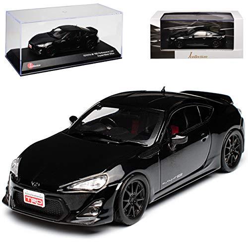 Kyosho T*o*y*o*t*a GT86 TRD Performance Schwarz Ab 2012 1/43 J-Collection Modell Auto mit individiuellem Wunschkennzeichen