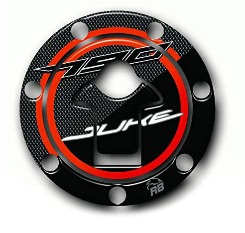 Resin Bike Aufkleber für Motorrad Kompatibel mit KTM Duke 790 2018-2020. Tankdeckelschutz vor Stößen und Kratzern. 3D-Harzklebstoff - Stickers - Made in Italy