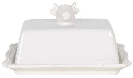 Clayre & Eef Butterdose Kuh 18x14x8 cm 6CE1136