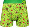 Dedoles Boxershorts Herren & Jungen Unterwäsche Trunks Baumwolle lustige Designs Dinosaurier Hamster Spiele Maulwurf Geschenk, Farbe Grün, Motiv Avocado-Liebe Unterhose, Gr. XL