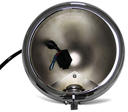 LED Scheinwerfer-Gehäuse Kit 5,75 Kompatibel für Harley Sportster 883 / Street-Rod chrom