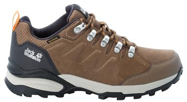 Jack Wolfskin Damen Refugio Texapore Low W, Brown / Apricot, 39 EU
