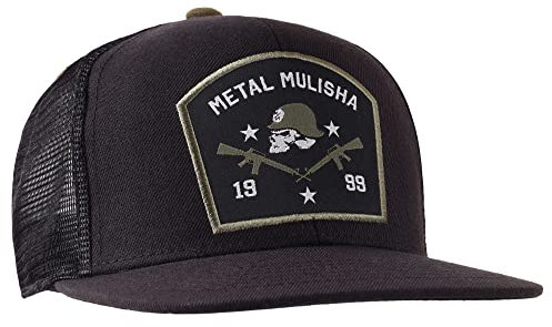 Metal Mulisha Men's Decorated Trucker Black Snapback Hat