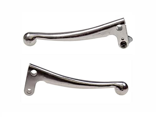 Streetparts24 Kupplungshebel & Bremshebel Set – Passend für Zündapp, Hercules, Kreidler, Puch, Magura – Ersatz für 2/3-Gang Mofa & Moped