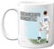 Football Mug Gift for Leeds Fans - Footy Biggest Fan - Happy Birthday Mugs Present Gifts for Son Dad Brother Uncle Colleague Friend Cousin, 11oz Ceramic Dishwasher Safe Coffee Tea Cup