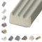 BRESKO 6-100 m Fensterdichtung Selbstklebend Dichtung Gummidichtung Epdm Türdichtung Dichtband Gummi Fenster Profil Abdichtung Dichtungsprofil (EE - 15x8 mm - weiß, 100 m)