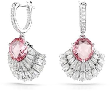 Orecchini pendenti Idyllia Conchiglia, Rosa - Swarovski 5680295
