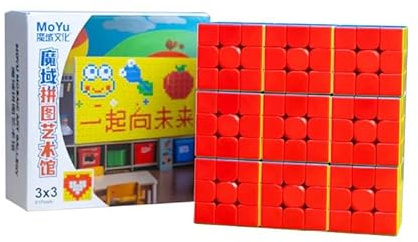 Moyu Mosaik-Würfel-Set 3x3