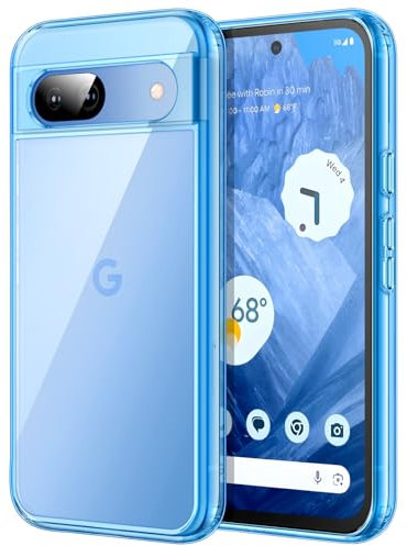 JETech Case for Google Pixel 8a 6.1-Inch 2024, Non-Yellowing Shockproof Bumper Protective Phone Cover, Anti-Scratch Hard PC Back (Bay)