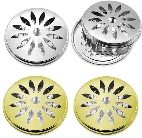 Senbaler 4 Pièces Support Spirale Anti Moustique,Bobine de Moustique,Porte Encens Spirale Portatif,Anti-Moustique pour Maison Camping Exterieur (Style 1)