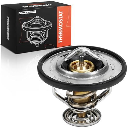 Frankberg Termostato de Refrigerante 82°C con Junta Replace# 255003B060 | Compatible con Tucson TL TLE JM iX35 EL ELH LM Sportage Eclipse IV Outlande II/III Sorento I/II/III CR-V III