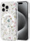 Phoona Magnetic Cute Case for iPhone 16 Pro 6,3, Compatible with Magsafe Floral Girls Aesthetic Design, Clear Women Flower Pattern Silicone Shockproof Protective Cover for iPhone 16 Pro