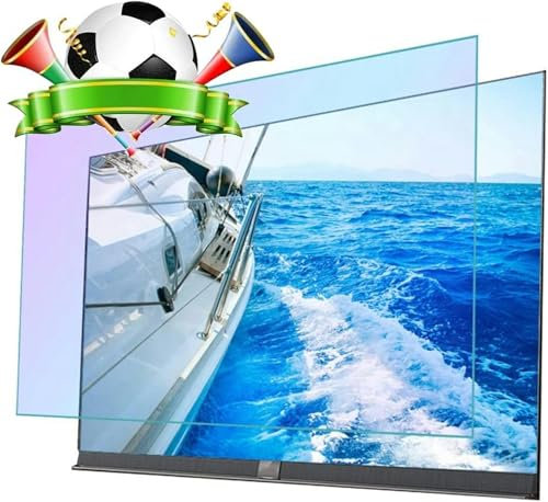 AYCDL 75-85 inch TV Screen Protectors Matte Anti Glare/Anti Blue Light/Anti Scratch Film Filter for ////LG/and Curved Monitor,77inch 1722x993mm,77inch 1722x993mm