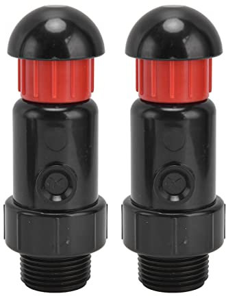 Bewässerungsableitungsventil Automatisches Einlassventil G3 4 Außengewinde Kunststoff Gute Versiegelung Einfacher Gebrauch für Bewässerung Treibhausanbaus 2pcs