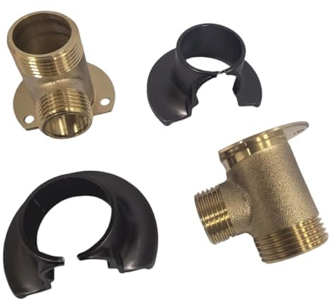 Adattatore per doccia in rame resistente Raccordi per rubinetto a tenuta stagna Accessori per tubi da bagno Adattatore per interfacce doccia standard