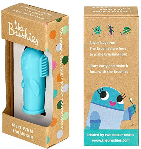 The Brushies Zahnbürste für Babys und Kleinkinder, Minze