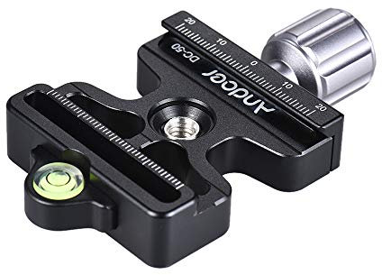 Andoer Quick Release Clamp for Arca Swiss for Manfrotto 200PL Tripod Ball Head Quick Release Plate