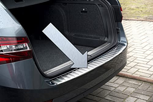 Spangenberg Edelstahl Ladekantenschutz passend für Skoda Superb III Kombi Typ 3V Baujahre 03.2015-01.2024 Art. 3235228