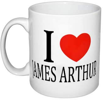 I Love James Arthur Mug