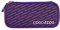 Coocazoo Federmäppchen PencilDenzel „FreakaSneaka Rose Purple“ lila, Schlamperetui, Geodreieckfach, Stundenplanfach, herausnehmbarer Stiftehalter, zusätzliches Reißverschlussfach