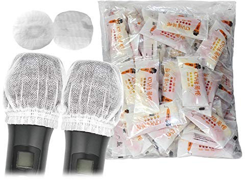 400 Pcs Disposable Microphone Cover Washable Loudspeaker Multifunctional Sponge Cover